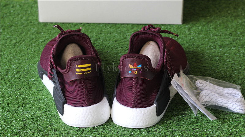 Real Boost Parrell Williams Adidas NMD Family & Friend Wine Red